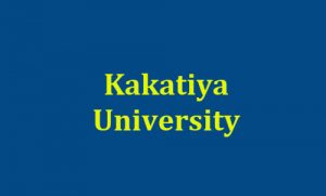 Kakatiya University Admission