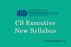 CS Executive Syllabus 2018 - Subjects in Revised CS Course