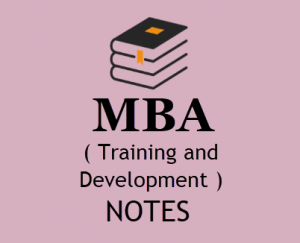 MBA Training and Development