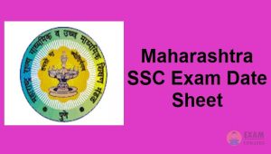 Maharashtra SSC Time Table