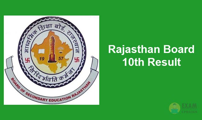 Rajasthan Board 10th Result