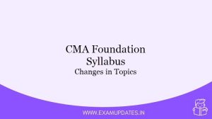 cma foundation syllabus