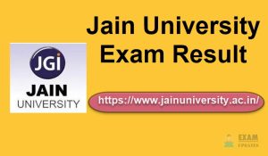 Jain University Result, Jain University Exam Result