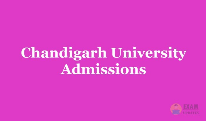Chandigarh University Admissions