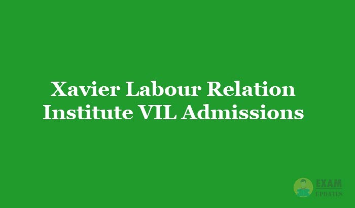 XLRI VIL Application Form