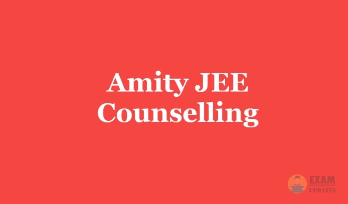 Amity JEE Counselling