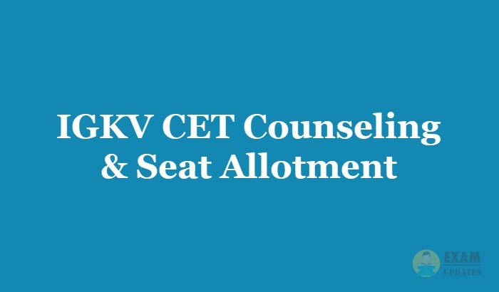 IGKV CET Counselling