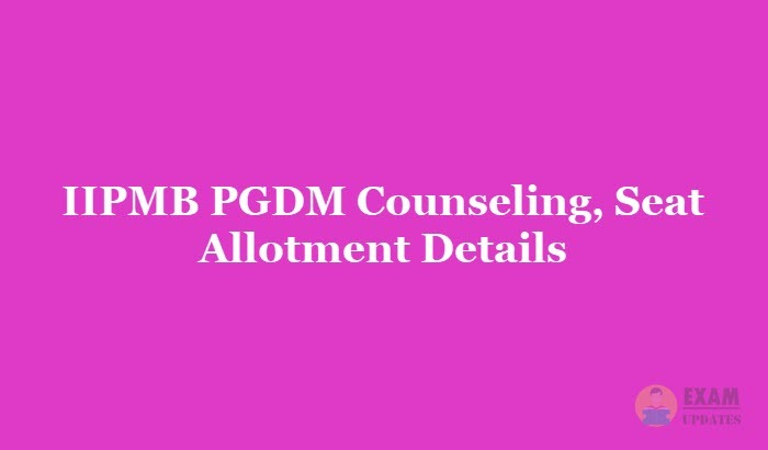 IIPMB PGDM Counselling