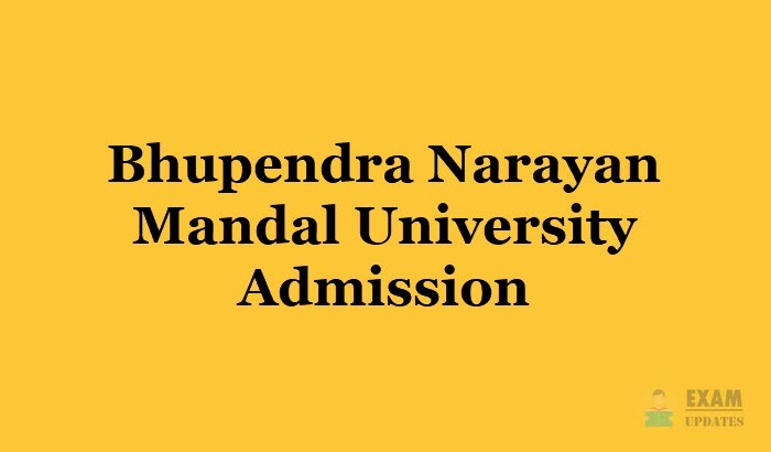 Bhupendra Narayan Mandal University (BNMU) Admission 2019-20 Application, Fee, Courses details
