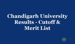 Chandigarh University Results 2019 for 1st 2nd 3rd year of PhD