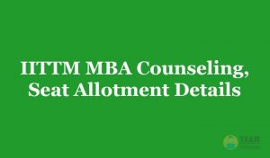 IITTM BBA/MBA Counselling