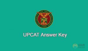 UPCAT Answer Key