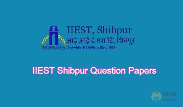 IIEST Shibpur Question Papers