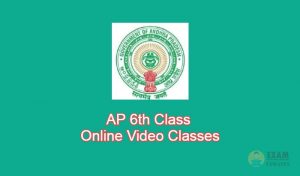 AP 6th Class Online Video Classes
