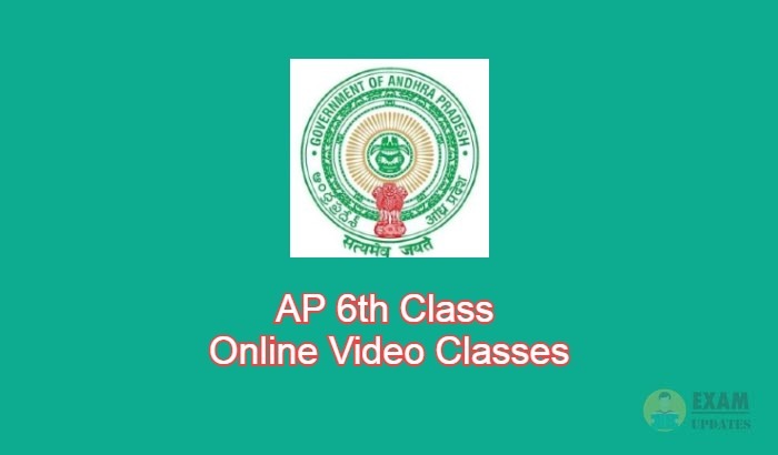 AP 6th Class Online Video Classes