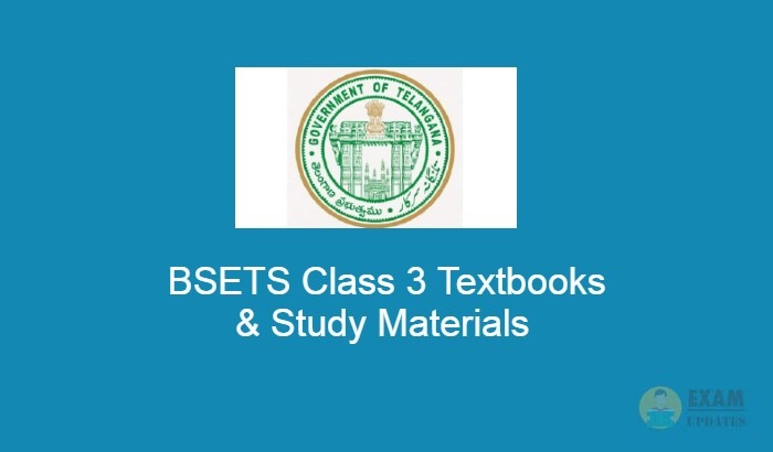 TS Class 3 Textbooks