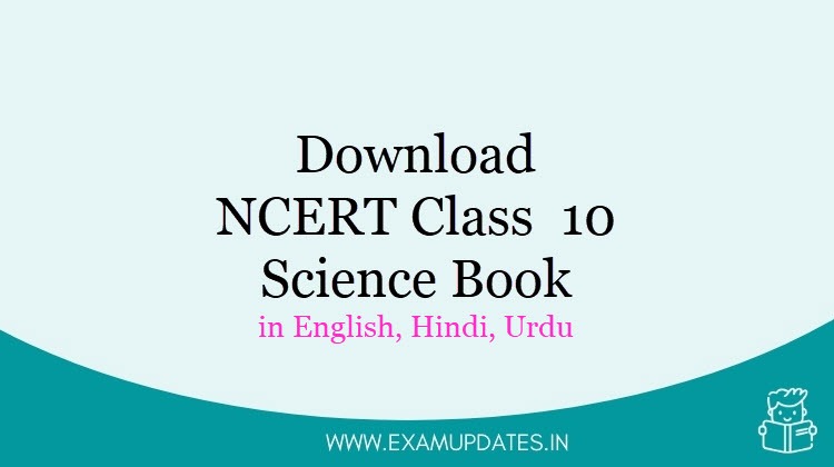 NCERT Class 10 Science Book [year] - In English, Hindi, Urdu (Vigyan)