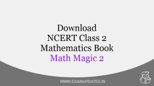 NCERT Class 2 Mathematics Book [year] - Download Class II Math Magic 2