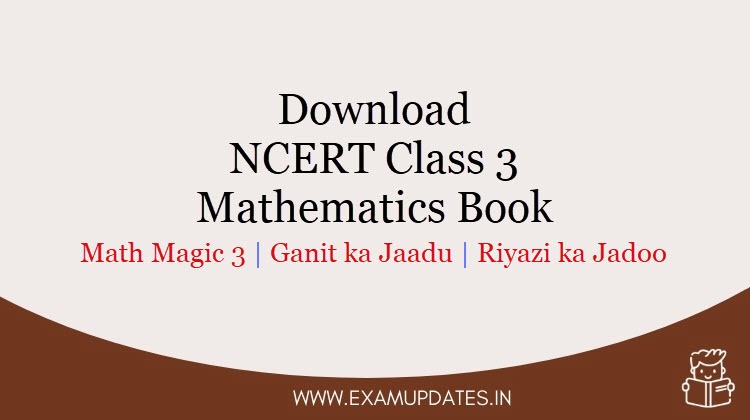 NCERT Class 3 Mathematics Book [year] - In English Hindi & Urdu (Math Magic 3)