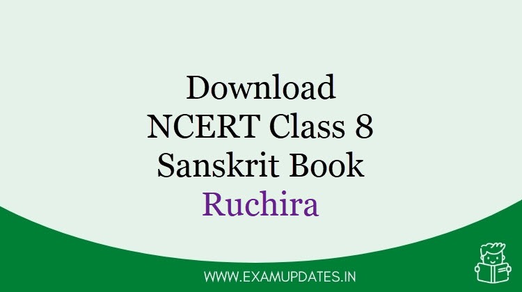 NCERT Class 8 Sanskrit Book [year] - Download Class VIII Ruchira Sanskrit Text Book