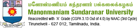 Manonmaniam Sundaranar University